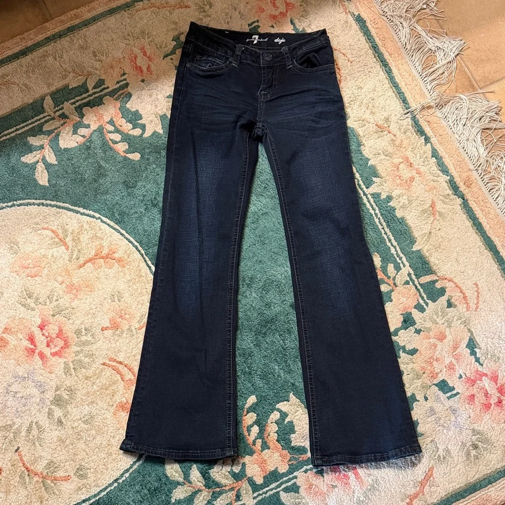 7 For All Mankind Girls Dojo Jeans - size 8 - Picture 1 of 7